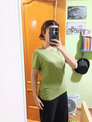 Camiseta básica manga corta S