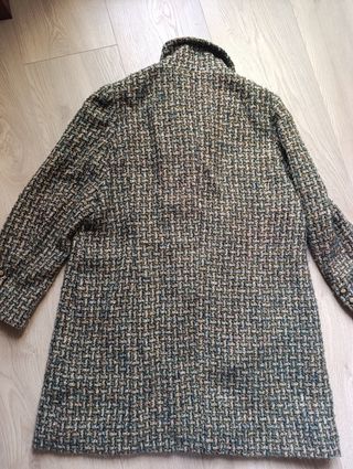 Abrigo de paño de lana