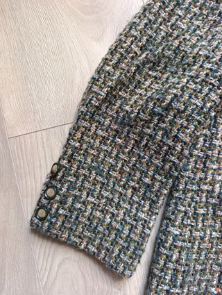 Abrigo de paño de lana