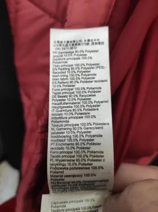 Chaquetón sin mangas Quechua Talla XS