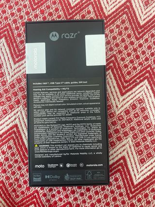 Motorola Razr+ 2023 256GB Nero