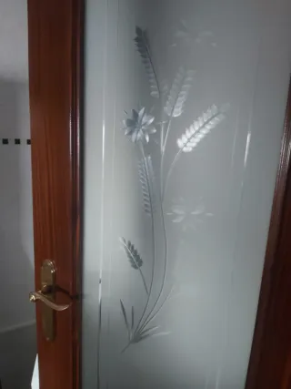 Puertas de interior con diseño floral