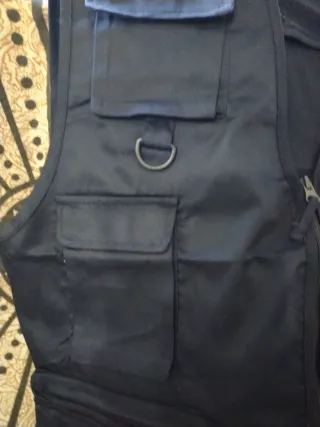 Chaleco de trabajo azul