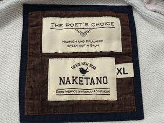 Sudadera Naketano Gris y Rosa Talla XL