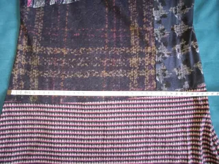 Vestido Desigual Patchwork Multicolor