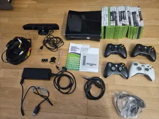 Xbox 360 Kinect + 4 Mandos + Juegos