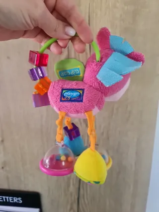 2 Sonajeros para Bebé de Peluche