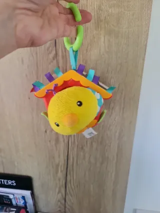 2 Sonajeros para Bebé de Peluche