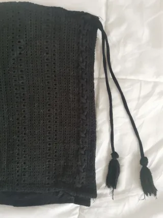 Shorts negros ZARA Talla S