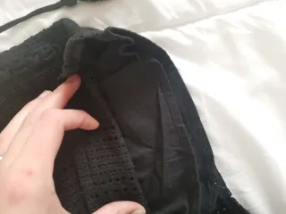 Shorts negros ZARA Talla S