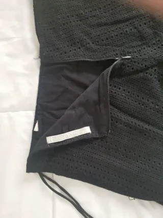 Shorts negros ZARA Talla S