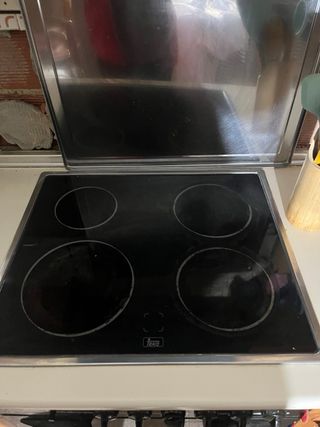 Cocina de madera vintage completa