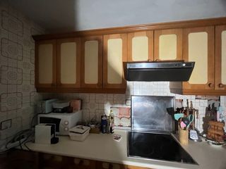 Cocina de madera vintage completa