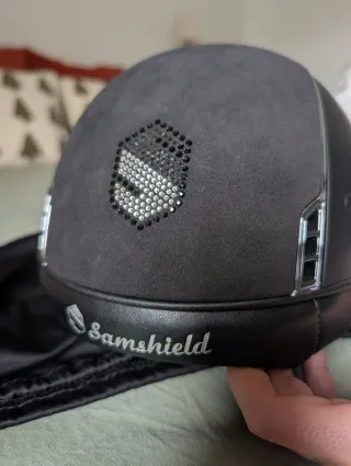 Casco Samshield Equitación Negro