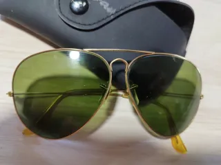 Gafas Ray-Ban Aviator USA Vintage Doradas