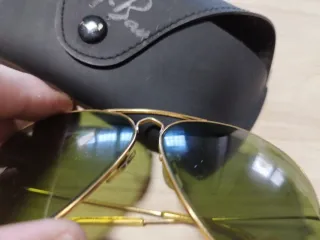 Gafas Ray-Ban Aviator USA Vintage Doradas