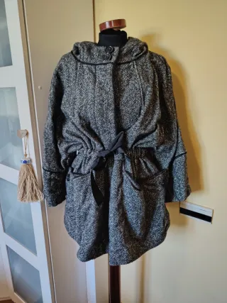 Chaquetón Bimba y Lola Negro/Gris