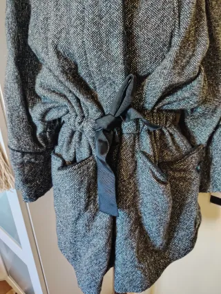 Chaquetón Bimba y Lola Negro/Gris