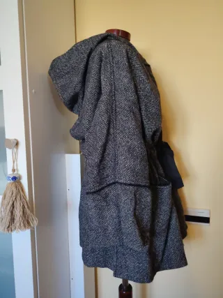 Chaquetón Bimba y Lola Negro/Gris