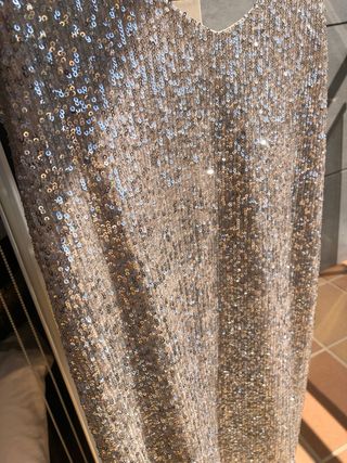 Vestido lentejuelas Pull & Bear