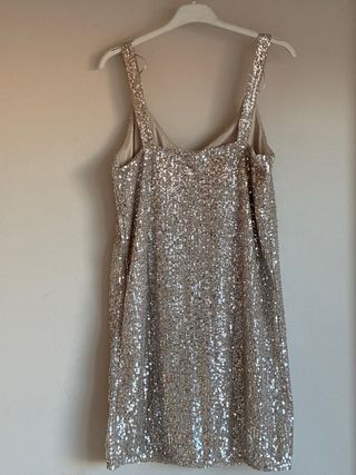 Vestido lentejuelas Pull & Bear