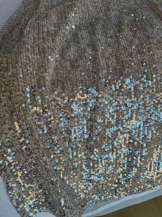 Vestido lentejuelas Pull & Bear