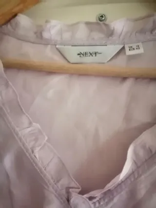 Blusa Next Morada Manga Larga