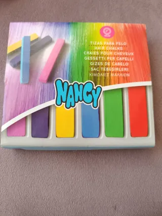 Nancy mechas de colores