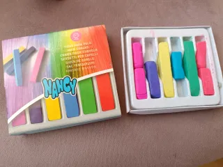 Nancy mechas de colores