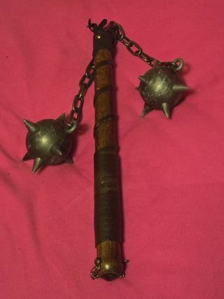 Mazzafrusto con palle chiodate