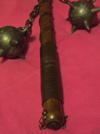 Mazzafrusto con palle chiodate