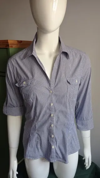 Camisa Rayas Manga francesa