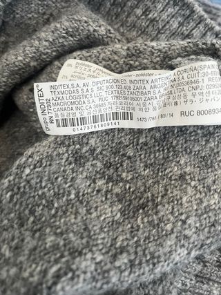 Jersey Zara talla 13-14 años