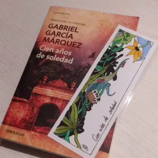 Marcapáginas Cien años de soledad. Personalizados