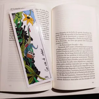 Marcapáginas Cien años de soledad. Personalizados