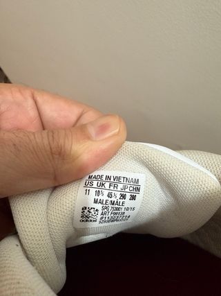 Zapatillas Adidas Neo Talla 45.5 Beige