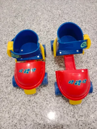 Set Patines, Casco, Rodilleras, Coderas Gioca