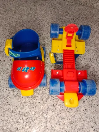 Set Patines, Casco, Rodilleras, Coderas Gioca