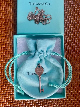 Colgante Llave Tiffany&Co Plata de Ley