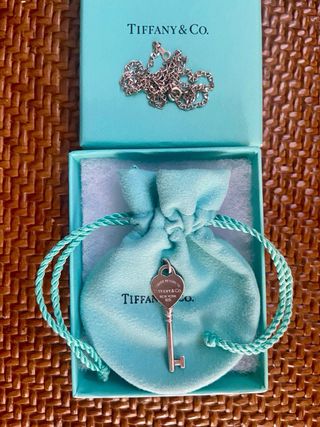Colgante Llave Tiffany&Co Plata de Ley