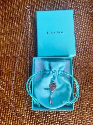 Colgante Llave Tiffany&Co Plata de Ley