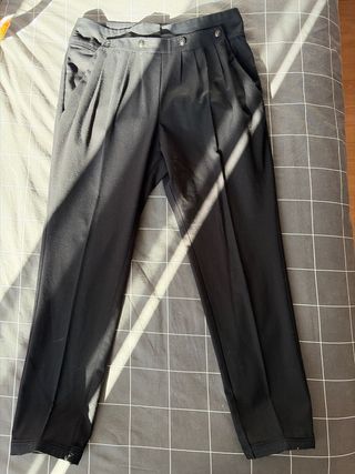 Pantalones vestir Mango negros