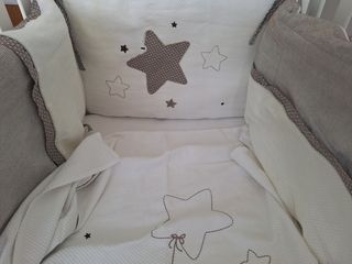 Cuna sweet bear con colchon S2 con funda impermeab