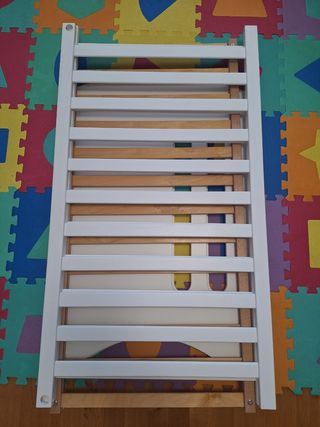 Cuna sweet bear con colchon S2 con funda impermeab