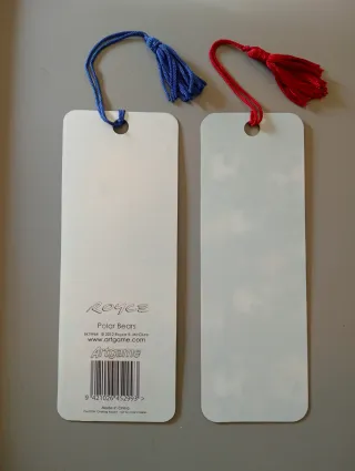 Pack 2 Marcapáginas 3D Oso Polar y Dálmatas