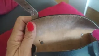 Bolso Cuero Marrón para Brompton