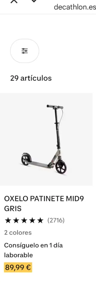 Patinete Oxelo MID 9