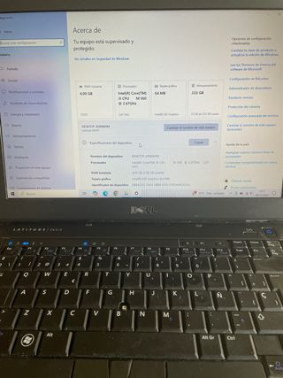 Portátil Dell Latitude E6410