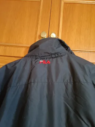 Anorak FILA Y2K acolchado hombre M retro