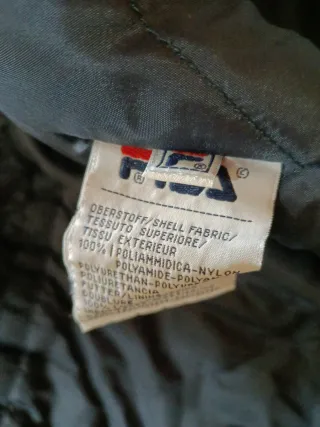 Anorak FILA Y2K acolchado hombre M retro